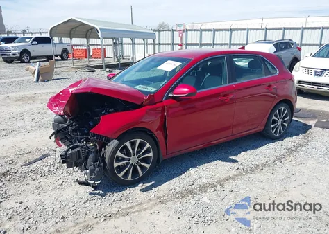 2020 Hyundai Elantra Gt from USA, damaged, VIN KMHH35LE4LU121363